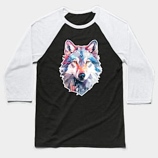 Alpha Wolf Animal World Wildlife Beauty Discovery Baseball T-Shirt